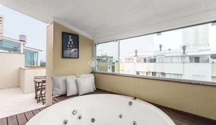 Cobertura com 2 quartos à venda na Avenida das Raias, 601, Jurerê Internacional, Florianópolis, 76 m2 por R$ 1.400.000