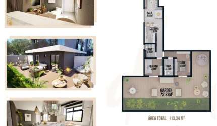 Apartamento Garden no Bacacheri