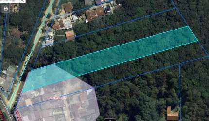 Terreno Santa Candida com 6161m²