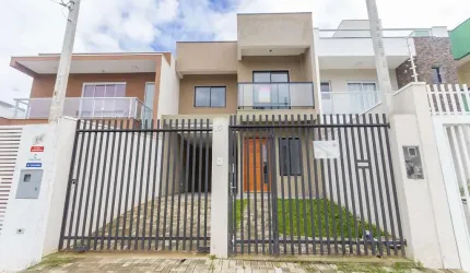 Sobrado novo no Pilarzinho a poucos minutos do Parque Tingui Financia e aceita FGTS!