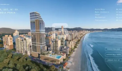 Apartamento 4 dormitórios para Venda em Itapema, Meia Praia, 4 dormitórios, 4 suítes, 5 banheiros, 3 vagas