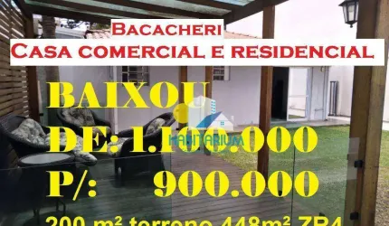 EXCELENTE CASA RESIDENCIAL OU EMPRESAS  C/ EDÍCULA , QUINTAL E DECK