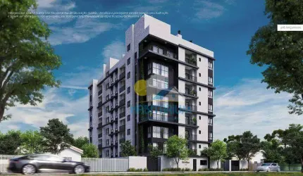 Apartamento 2 dorm, suíte, sacada e 1 vaga - Água Verde - Curitiba/PR