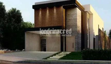 Casa à venda 3 Quartos, 3 Suites, 4 Vagas, 186M², Parque Tauá, Londrina - PR | CONDOMÍNIO ARANGUÁ