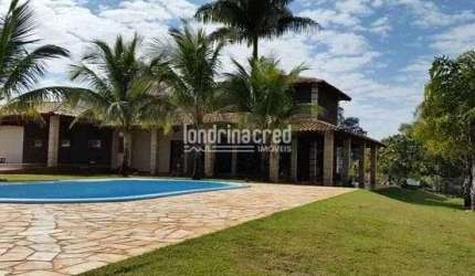 Casa à venda 4 Quartos, 1 Suite, 3 Vagas, 400M², Recanto dos Pinheiros, Cambé - PR | Condomínio Bra