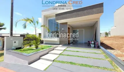 Casa à venda 3 Quartos, 1 Suite, 2 Vagas, 150.5M², Heimtal, Londrina - PR | Condomínio Heimtal Park