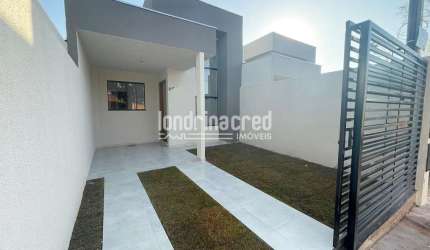 Casa Pronta para Morar Geminada à venda, 03 Quartos com Suite Jd Leonor/ Jd Dom Pedro II, Londrina,