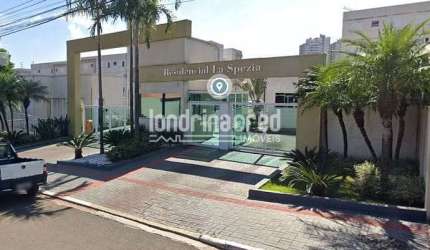 Apartamento no Res. La Spezia: 2 Dormitórios, 1 Banheiro, Sala e Cozinha em 43m² com 1 Vaga de Gara