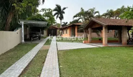 Chácara de Lazer no Condomínio Riviera do Poente – Alvorada do Sul (PR) com Piscina, Pomar, Seguran