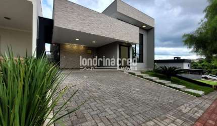 Casa Térrea à Venda no Condomínio Araçari - Parque Tauá, Londrina: 3 Suítes, Lazer Completo e Segur