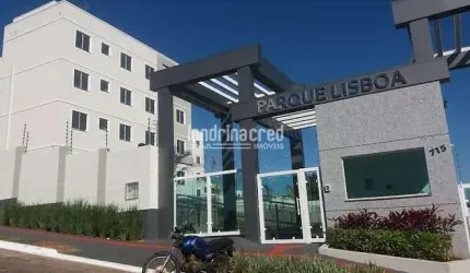 Apartamento no Residencial Lisboa com 2 quartos, sala, cozinha, banheiro, 1 vaga de garagem, 49m² d