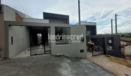 Casa em construção no Jardim Casa Grande, Ibiporã: 3 quartos, sendo 1 suíte, 2 banheiros, 2 vagas d