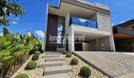 Sobrado de Alto Padrão no Condomínio BelleVie – 310m², 3 Suítes, Piscina Aquecida, Pé-Direito Duplo