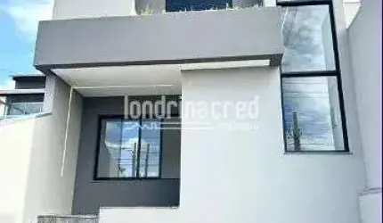 Casa no Portal de Versalhes I em Londrina, com 140m² construídos, 3 dormitórios, suíte, 3 banheiros