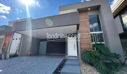 Linda casa térrea em condomínio fechado com 3 quartos, spa, cozinha gourmet e lazer completo com se
