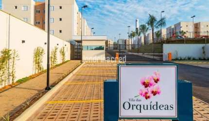 Apartamento no Vila das Orquídeas – 2 Quartos, 1 Vaga Coberta, Todo Decorado, Próximo a Comércios e