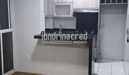 Apartamento no Residencial Lanin com 2 Dormitórios, Sala, Cozinha, Banheiro, 1 Vaga de Garagem e 38