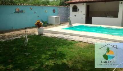 Casa 3 Quartos, Piscina em Iguabinha