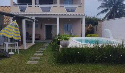 Casa 4 Quartos c/ Piscina em Figueira - Arraial do Cabo