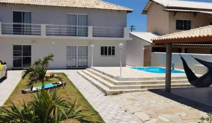 Casa c/ Piscina em Arraial do Cabo frente à Lagoa