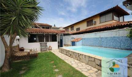 Ótima casa c/ Piscina e Área Gourmet em Manguinhos - Búzios- Rj