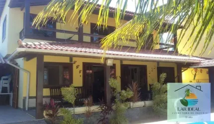 Casa de frente a Lagoa de Praia Seca - Araruama-RJ