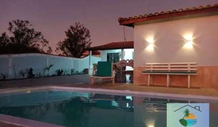 Casa com Piscina em Figueira - Arraial do Cabo-RJ