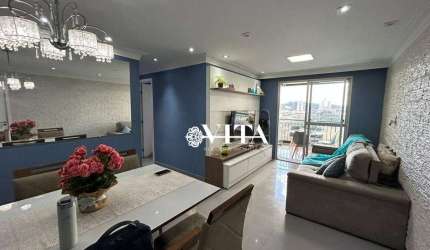Apartamento com 3 dormitórios para alugar, 76 m² por R$ 4.500,00/mês - Picanco - Guarulhos/SP