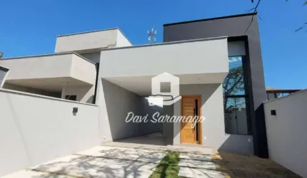 Casa com 3 dormitórios, uma suite  à venda, 115 m² por R$ 590.000 - Itaipuaçu - Maricá/RJ