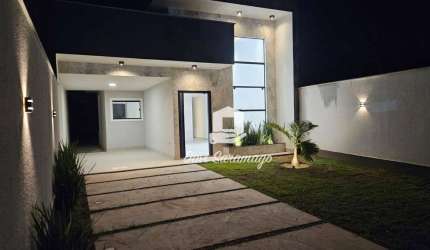 Casa à venda, 122 m² por R$ 650.000,00 - Jardim Atlântico Oeste - Maricá/RJ