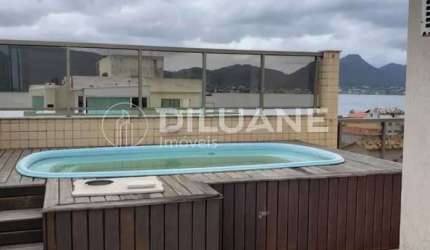 Cobertura com 4 quartos à venda na Rua Professor Manuel José Ferreira, Piratininga, Niterói, 200 m2 por R$ 1.800.000