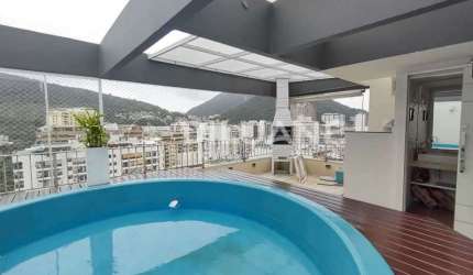 Cobertura com 3 quartos à venda na Rua Dona Mariana, Botafogo, Rio de Janeiro, 157 m2 por R$ 2.100.000