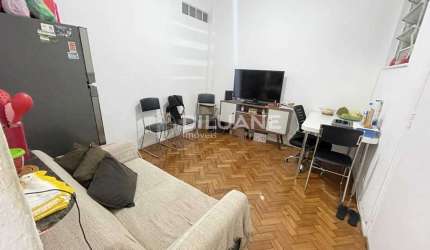 Apartamento com 1 quarto à venda na Praça Vereador Rocha Leão, Copacabana, Rio de Janeiro, 40 m2 por R$ 432.000