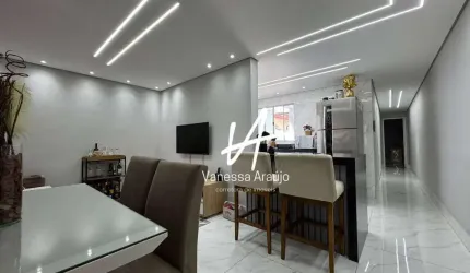 Casa com 3 dormitórios sendo uma suíte à venda, 65 m² por R$ 430.000 - Parque Jatobá (Nova Veneza) - Sumaré/SP