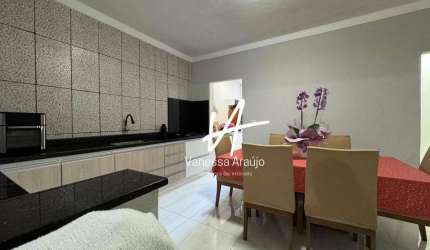 Casa com 4 dormitórios para alugar, 130 m² por R$ 2.500,00/mês - Parque Virgílio Viel - Sumaré/SP