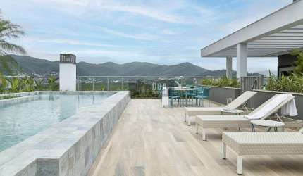 Excelente apto novo em Cacupé, 3 dorm(2 suites),sacada, piscina