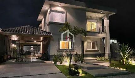 Casa em condomínio fechado com 3 quartos para alugar na Avenida Carlos Pedroso da Silveira, Residencial Ouroville, Taubaté por R$ 15.000
