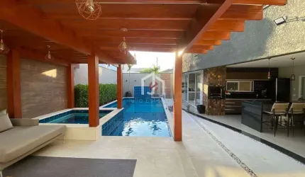 Casa em condomínio fechado com 4 quartos à venda em Campos do Conde, Tremembé  por R$ 2.800.000