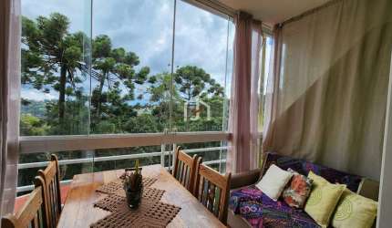 Apartamento com 1 quarto à venda no Morro do Elefante, Campos do Jordão  por R$ 650.000