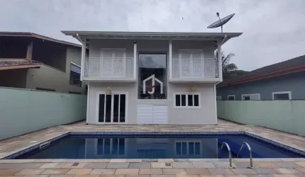 Casa em condomínio fechado com 4 quartos à venda em Horto Florestal, Ubatuba  por R$ 1.100.000