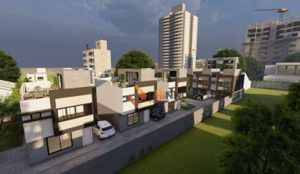 Sobrado com 3 dormitórios à venda, 103 m² por R$ 620.000,00 - Xaxim - Curitiba/PR