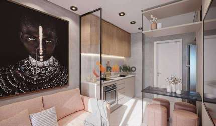 Studio de 25,71 m² no bairro Portão.