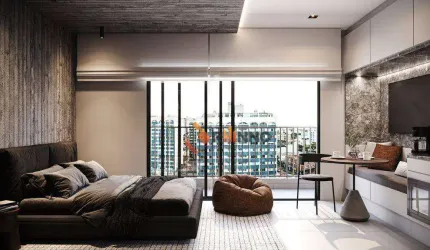 Studio Garden com 46,89 m² no  bairro Água Verde