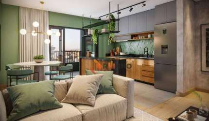 Apartamento Garden com 2 quartos, 1 suíte, 81,40 m² no bairro Tingui.