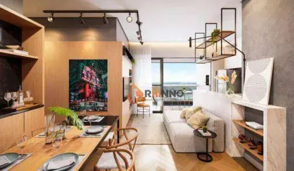 Apartamento com 2 quartos 1 suíte no bairro Bigorrilho.