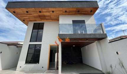 Casa nova, 3 suítes, 166 m² no bairro Vila São Cristóvão - Piraquara/PR