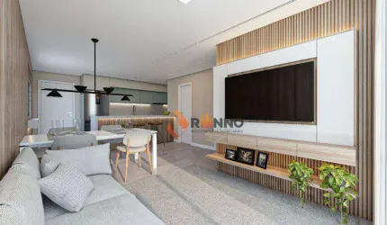 Apartamento com 2 suítes, 74,8 m² no bairro Cabral