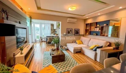 APARTAMENTO 2 QUARTOS - 2 VAGAS - MOBILIADO - LOCACAO - PRAIA BRAVA - ITAJAI/SC