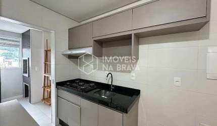 APARTAMENTO 2 QUARTOS - 1 VAGA - SEMI MOBILIADO - ALUGUEL - PRAIA BRAVA - ITAJAI