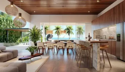 APARTAMENTO DE ALTO PADRÃO COM 3 SUÍTES FRENTE MAR NO ITAGUÁ EM UBATUBA-SP